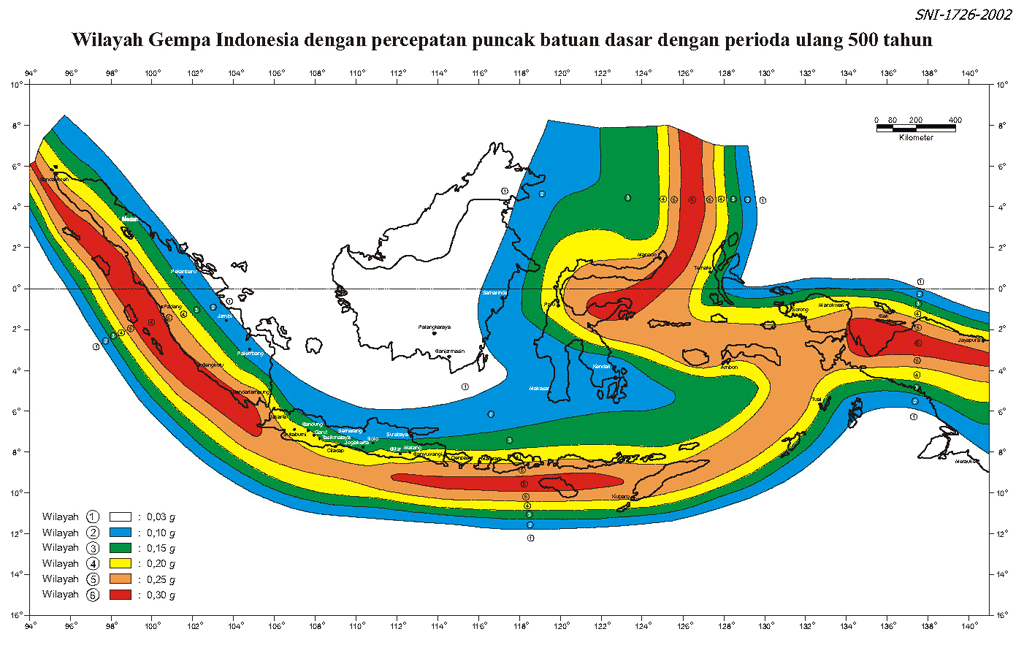Peraturan Gempa di Indonesia tahun 1966-2002  Bambang 